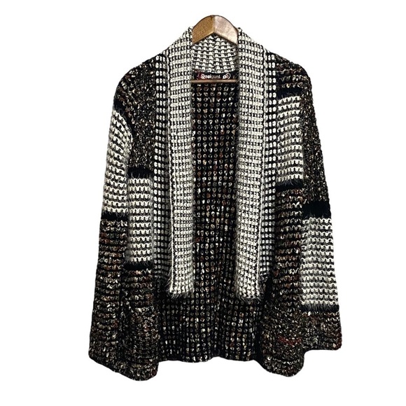 Desigual metallic eyelash cardigan size S - Picture 10 of 11
